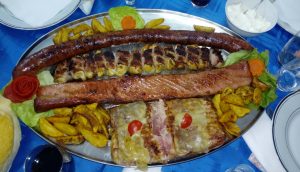 Traditional food made of meat